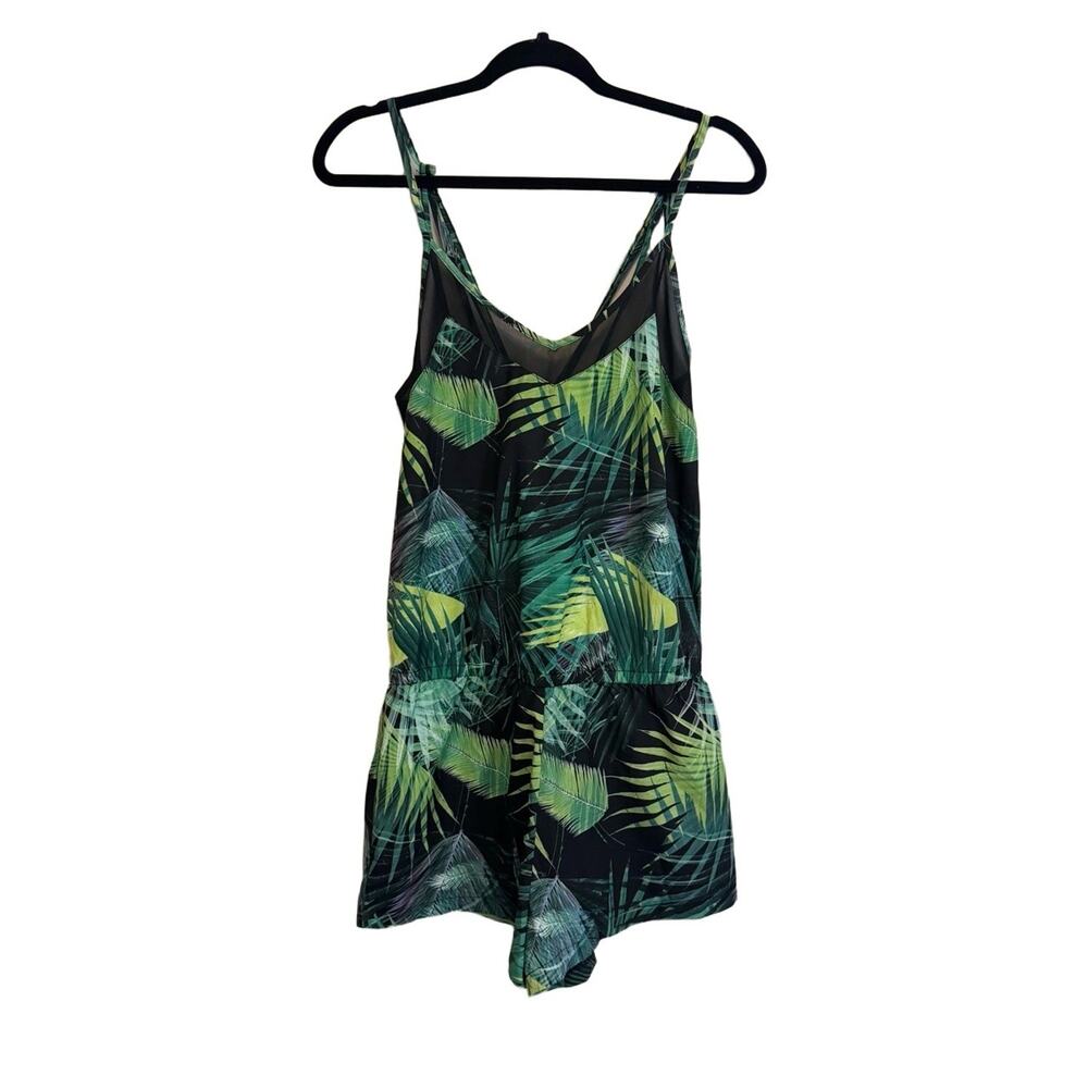 Fabletics Dash Romper Green Medium - image 1